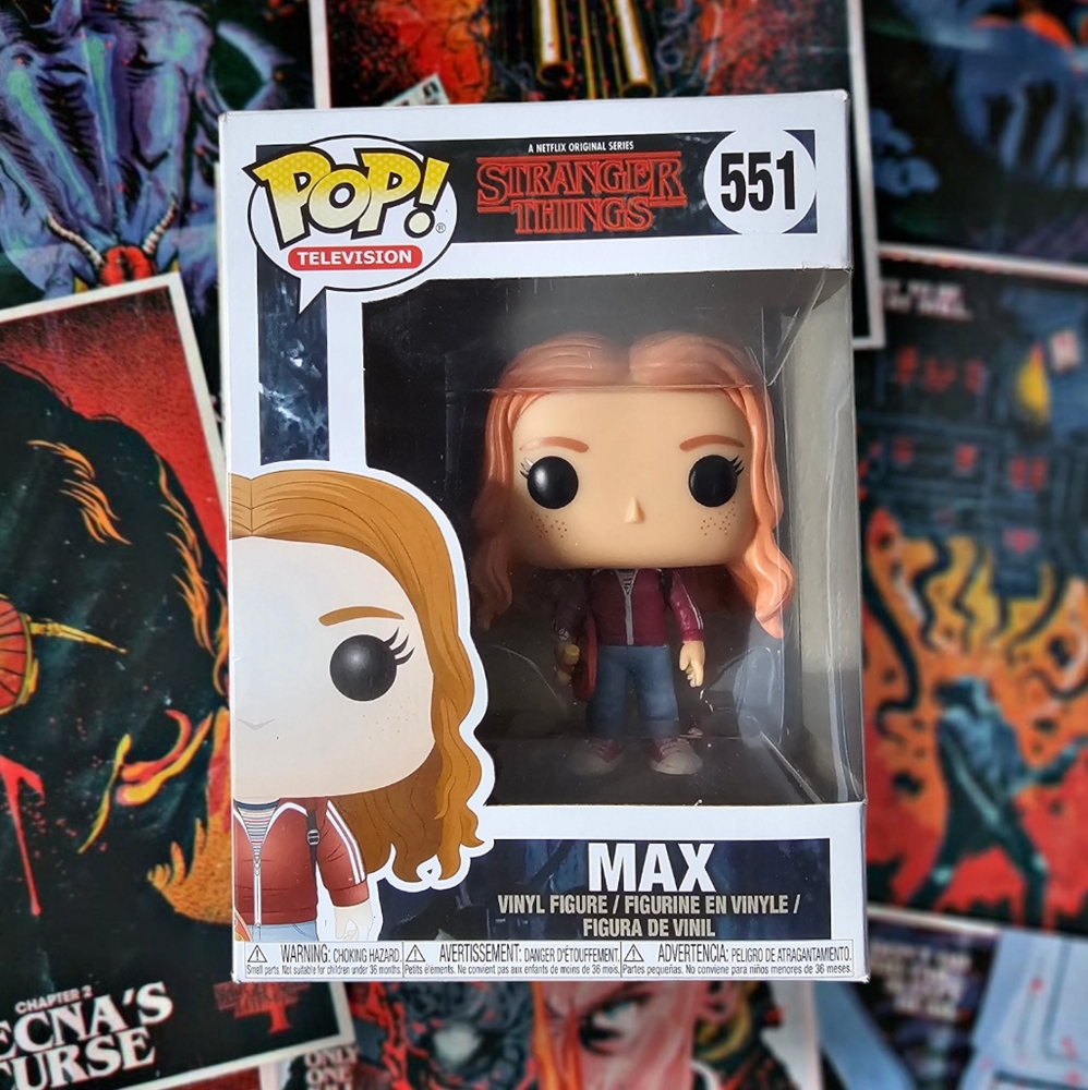 Funko Pop! Stranger Things Max with Skateboard #551